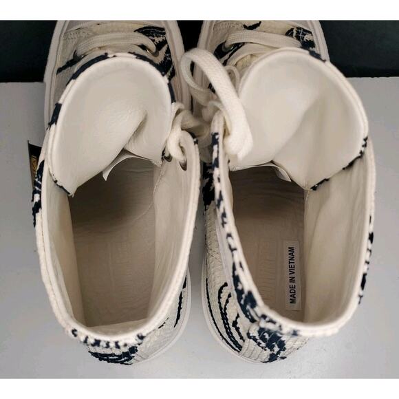 RARE Converse First String Chuck Taylor All Star Woven Floral Vibram Womens 8 - Picture 10 of 16